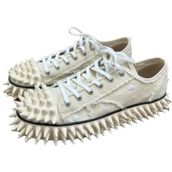 【doublet/ダブレット】SPIKY CANVAS SNEAKER【IVORY】