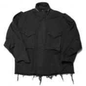 【doublet/ダブレット】TWILL MILITARY BLOUSON【BLK】