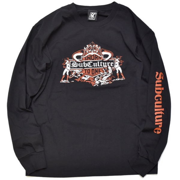 SC subculture SM LONGSLEEVE サブカルチャー - Tシャツ/カットソー(七