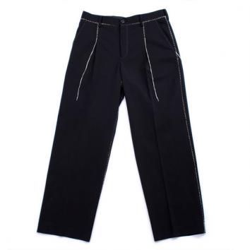 【doublet/ダブレット】BIG STITCH TROUSERS【BLK】