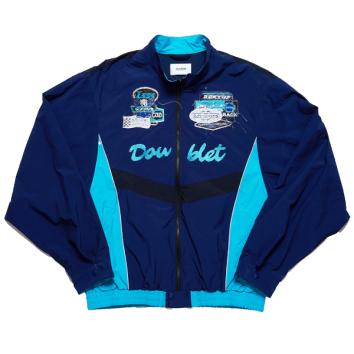 【doublet/ダブレット】A.I. PATCHES EMBRIDERY TRACK JACKET【NAVY/BLUE】