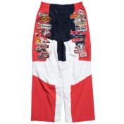 【doublet/ダブレット】A.I. PATCHES EMBRIDERY TRACK PANTS【BLK/RED】