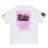 【doublet/ダブレット】SEE-THROUGH PRINT T-SHIRT【WHT】