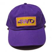 【4WD-4WORTHDOING-】4WD Logo Patch 5 Panel Hat【PRPL】