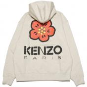 【KENZO-ケンゾー】'BOKE FLOWER' オーバーサイズ フ―ディー【P.GRY】