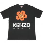 【KENZO-ケンゾー】'BOKE FLOWER' Tシャツ【BLK】