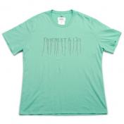【doublet/ダブレット】CHAIN FRINGE EMBROIDERY T-SHIRT【EMERALD】