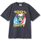 【INSONNIA PROJECTS-インソニアプロジェクト】SONIC YOUTH 100% DIRTY TEE【NAVY】