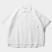 【TIGHTBOOTHPRODUCTION-タイトブースプロダクション】CHECKER PLATE SHIRT【WHT】