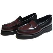 【TheSoloist-ソロイスト】loafer shoes (for men)【BORD×BLK】