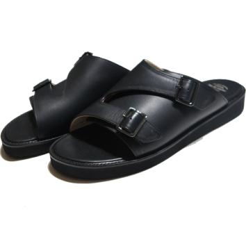 【foot the coacher-フットザコーチャー】DOUBLE BELT SANDALS (HARDNESS 60 SOLE)