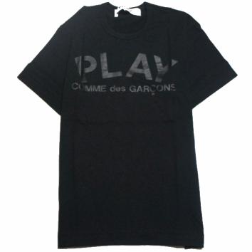 【PLAY COMME des GARCONS】T-SHIRT LOGO PRINT【BLK】