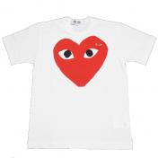 【PLAY COMME des GARCONS】PLAY HEART BIG LOGO T-SHIRTS