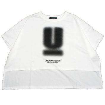 【UNDERCOVER-アンダーカバー】【Lady's】前ショートワイドTEE HAZE U【WHT】