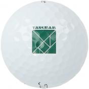 【TANGRAM-タングラム】TITLEIST×TANGRAM GOLF BALL【WHT/GRN】