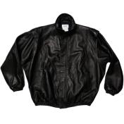 【doublet/ダブレット】LEATHER TRACK JACKET【BLK】