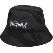 【TANGRAM-タングラム】TS CAMO BUCKET HAT【BLK】