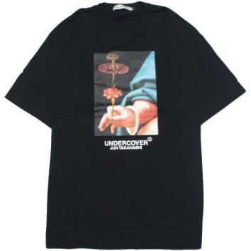 【UNDERCOVER-アンダーカバー】TEE Flower【BLK】