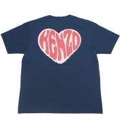 【KENZO-ケンゾー】KENZO HEART オーバーサイズ Tシャツ【M.BLUE】