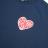 【KENZO-ケンゾー】KENZO HEART オーバーサイズ Tシャツ【M.BLUE】