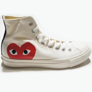 【PLAY COMME des GARCONS】PLAY×CONVERSE CHUCK TAYLOR Hi【BEG】