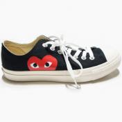 【PLAY COMME des GARCONS】PLAY×CONVERSE CHUCK TAYLOR LOW【BLK】