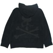 【MASTERMIND WORLD-マスターマインド ワールド】LOUNGE FULL-ZIP HOODIE【BLK】