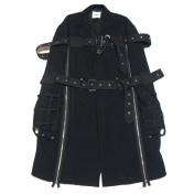 【TheSoloist-ソロイスト】music staff strapped chesterfield coat.