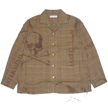 【MASTERMIND WORLD-マスターマインド ワールド】PLAID FLANNEL SHIRT JACKET