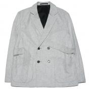 【UNUSED-アンユーズド】wool cashmere double jacket