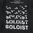 【TheSoloist-ソロイスト】SOLOIST (hoodie)【BLK】