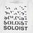 【TheSoloist-ソロイスト】SOLOIST (oversized crew neck sweatshirt)【WHT】