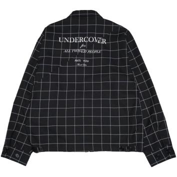 【UNDERCOVER Pre-アンダーカバー プレ】 Co/WツイルウィンドウペンCKスラッシュ切替ブルゾン