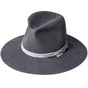 【TheSoloist-ソロイスト】nobled hat./velvet ribbon.【GRY】