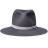 【TheSoloist-ソロイスト】nobled hat./velvet ribbon.【GRY】