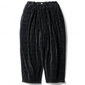 【TIGHTBOOTHPRODUCTION-タイトブースプロダクション】T VELOUR BALLOON PANTS【BLK】