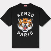 【KENZO-ケンゾー】'LUCKY TIGER' オーバーサイズ Tシャツ【BLK】