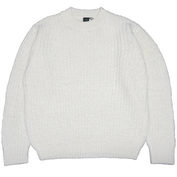 【MAYKAM-メイカム】CORKSCREW YARN P/O【O.WHT】