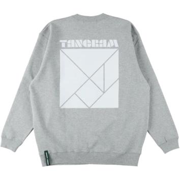 【TANGRAM-タングラム】BASIC LOGO SWEAT CREW【GRY】