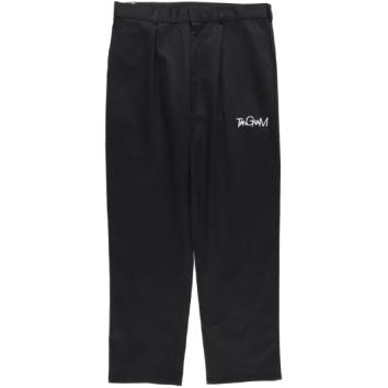 【TANGRAM-タングラム】TSL LOGO CHINO PANTS【BLK】