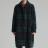 【DELUXE-デラックス】DELUXE × PENDLETON CHECKED COAT【BLK×GRN】