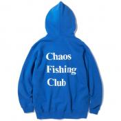【Chaos Fishing Club-カオスフィッシングクラブ】PUFF LOGO HOODIE【BLUE】