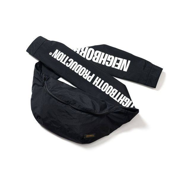 【TBPR 15TH Collection】(TIGHTBOOTH/NEIGHBORHOOD)ROCKY BAG【BLK】