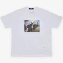 【JUNYAWATANABE MAN-ジュンヤワタナベマン】綿度詰天竺 製品プリント TEE THE FACE BLUR