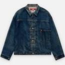 【eYe JUNYAWATANABE MAN-ジュンヤワタナベマン アイ】麻オックス 転写プリント Levi's Wネーム BerBerJin JKT