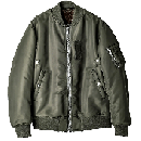 【TheSoloist-ソロイスト】faux fur lining flight jacket.【OLV×BEG】