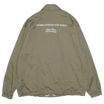 【UNDERCOVER PRE-アンダーカバー プレ】CoカツラギバイオウォッシュコーチJKT UISM FOR REBELS【BRWN】