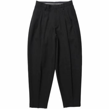 【doublet/ダブレット】“BONTAN” TAILORED TROUSERS【BLK】