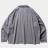 【TIGHTBOOTHPRODUCTION-タイトブースプロダクション】FLANNEL SKIPPER SHIRT (TIGHTBOOTH x DELUXE)【GRY】