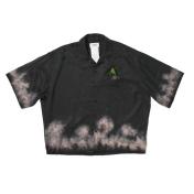 【doublet/ダブレット】MUD-HAND-PAINTED SHIRT【BLK】